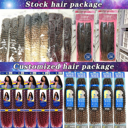 18 22 Inch Crochet Hair Water Wave Passion Twists  High Quality Jumbo Passion Twists  South Africa Hair Deep Wave